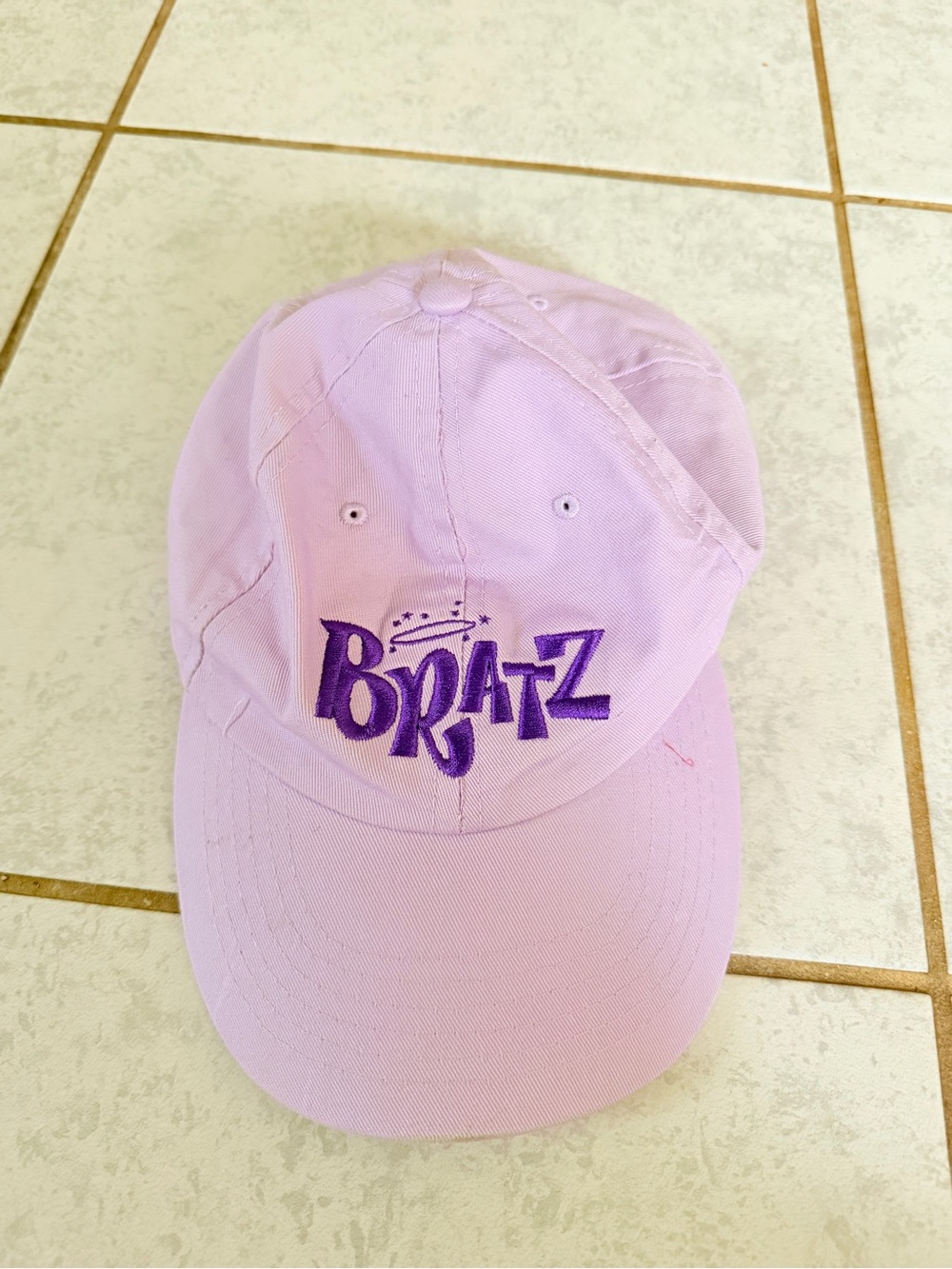 Bratz Lavender Baseball Cap with Purple Logo